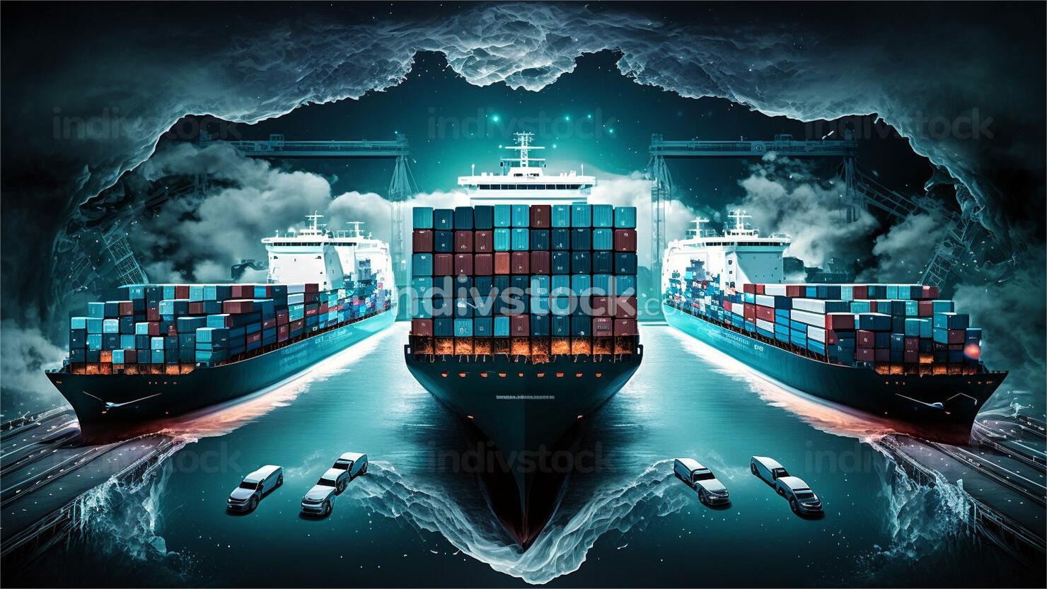 Logistics professional checking customs documentation for UAE imports