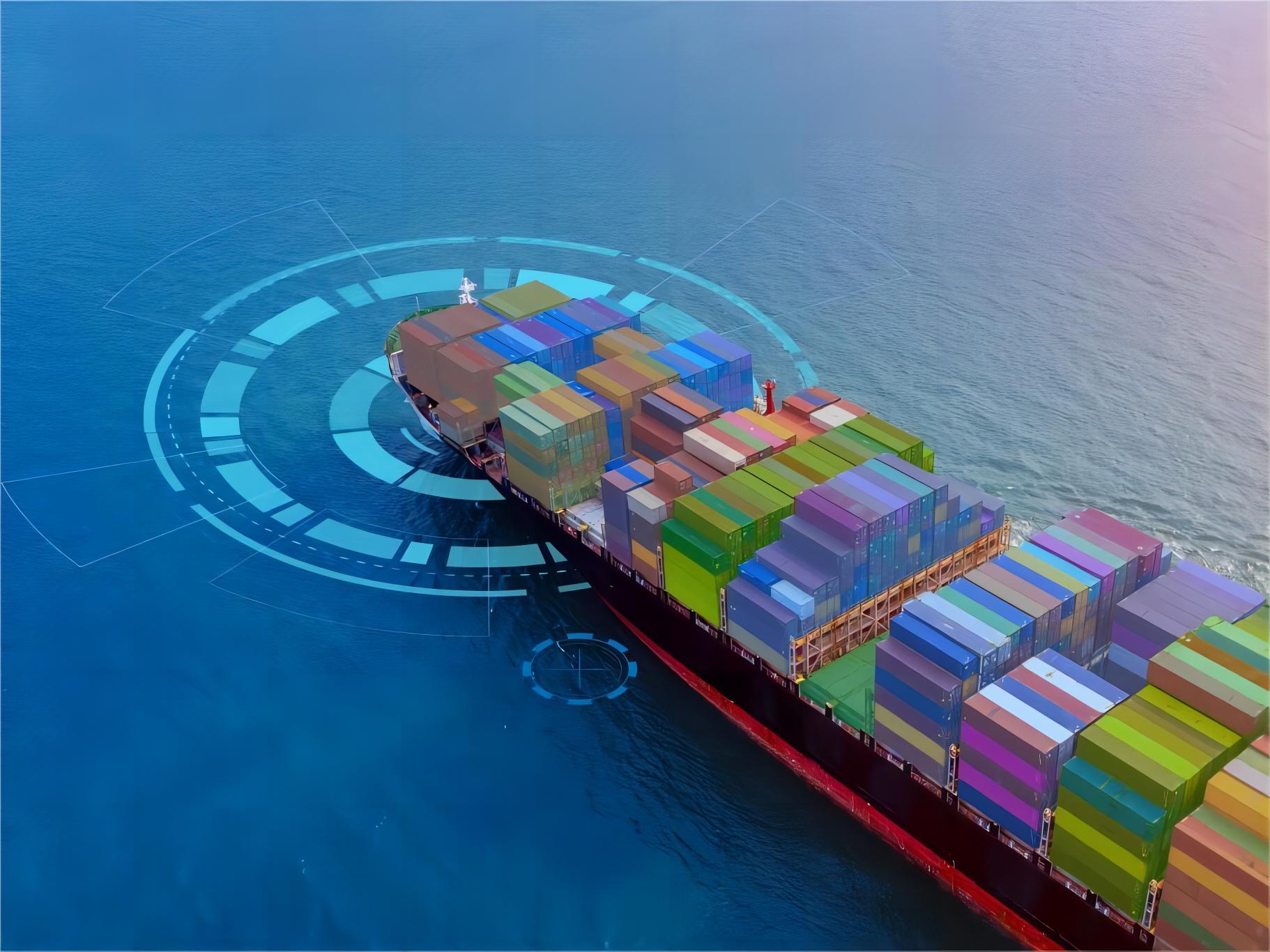 Cargo ship at Jebel Ali port representing customs clearance china fast uae