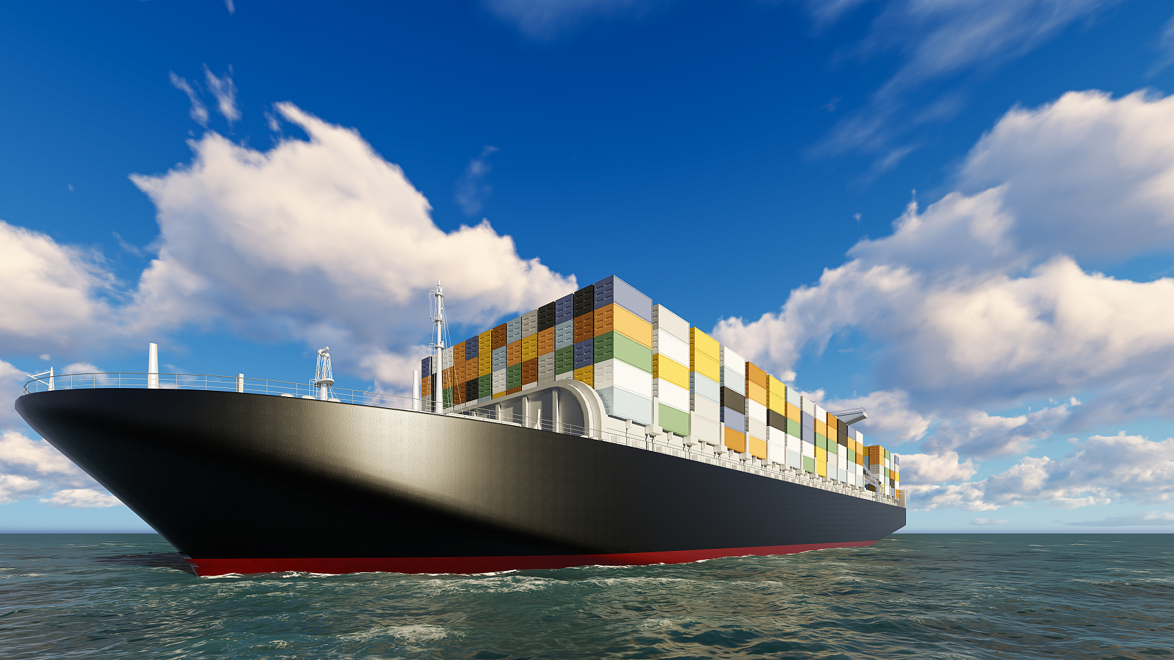 Logistics professional checking cargo documentation