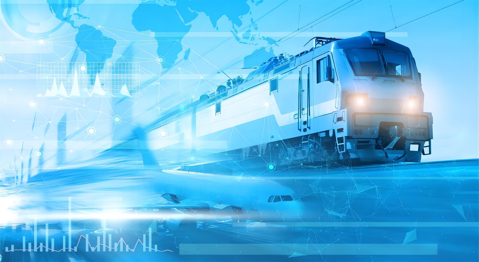 Modern warehouse facility handling international air cargo