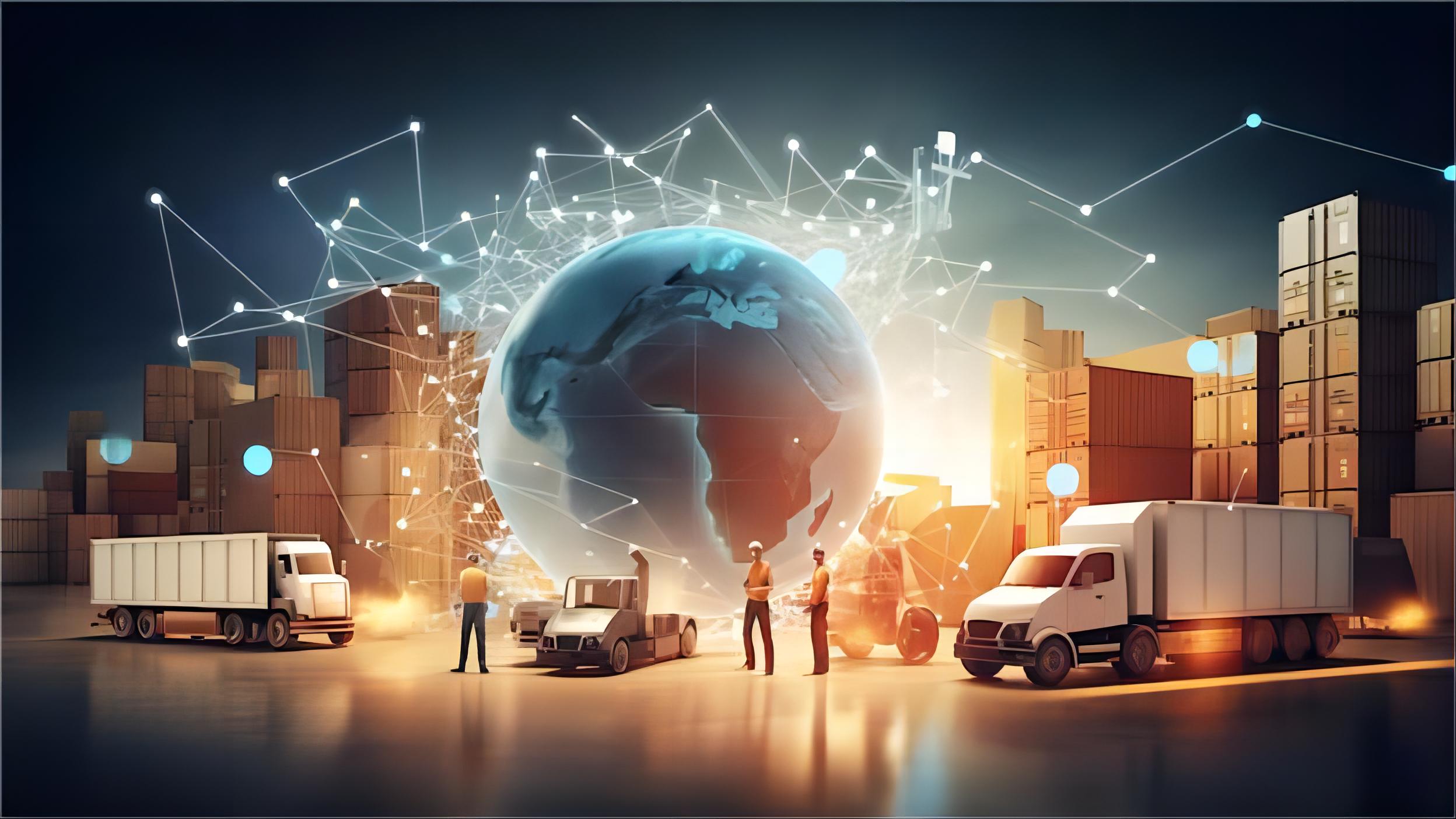 Modern warehouse facility in the USA handling China ecommerce imports