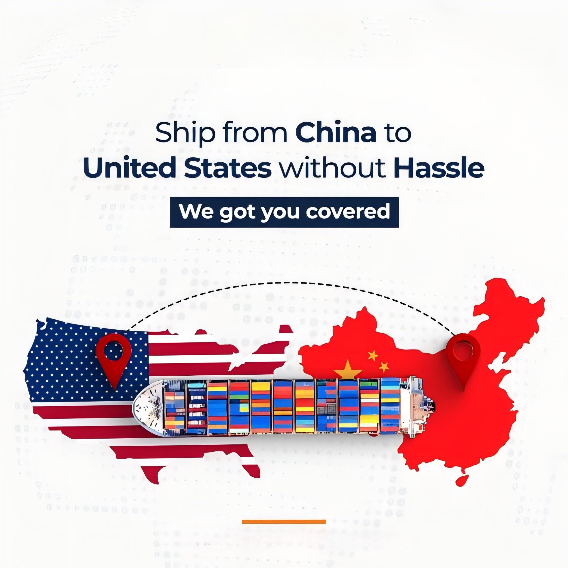 china air freight shipping usa ddp