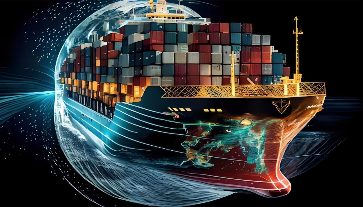 Logistics manager reviewing customs documentation for a China to USA shipment