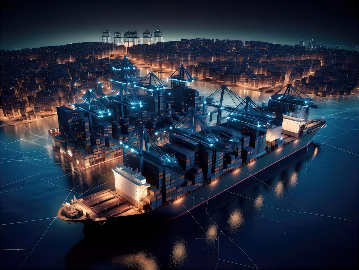 Freight forwarding professional managing cargo documentation
