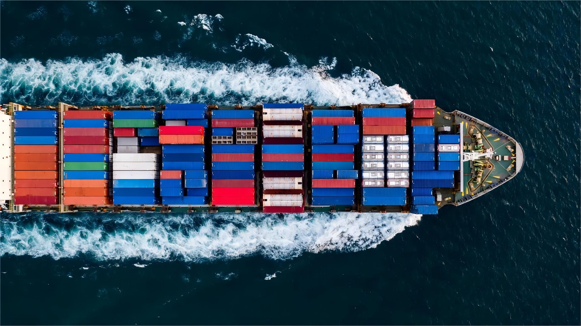 Case study visualization of cargo transit from Shenzhen to Los Angeles