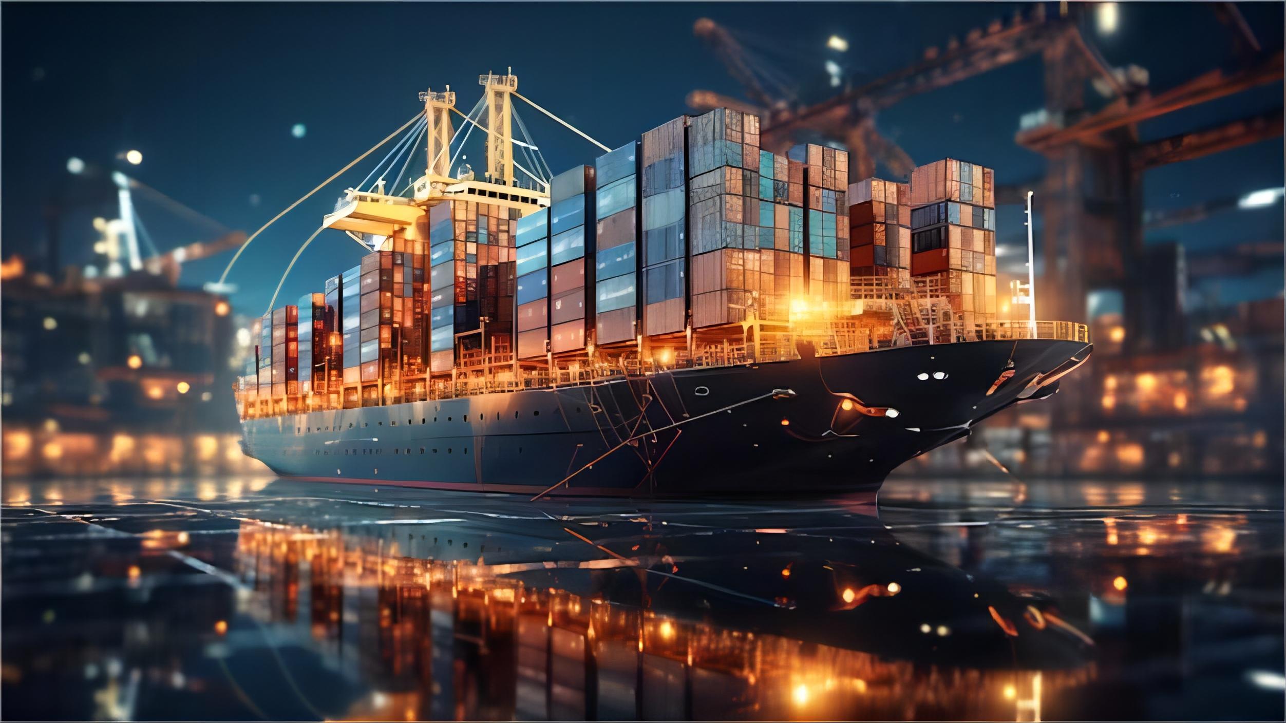 Comparison of air and sea freight logistics