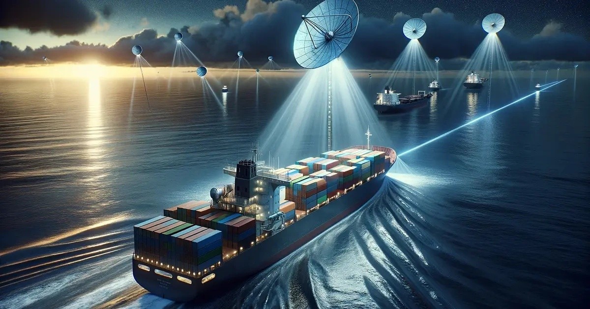 Logistics professional coordinating Amazon FBA shipments from a Chinese port