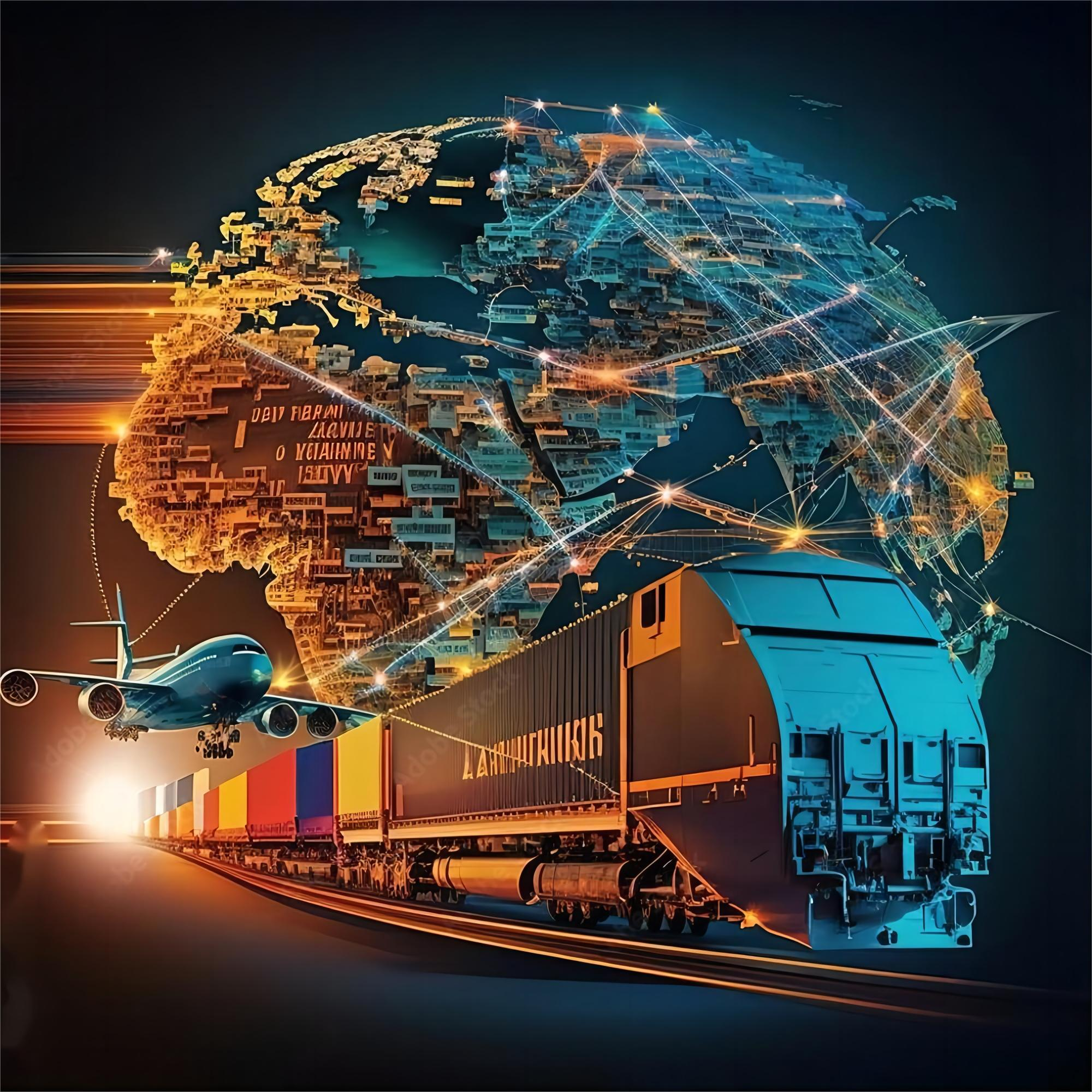 Logistics professional reviewing customs documentation for USA import
