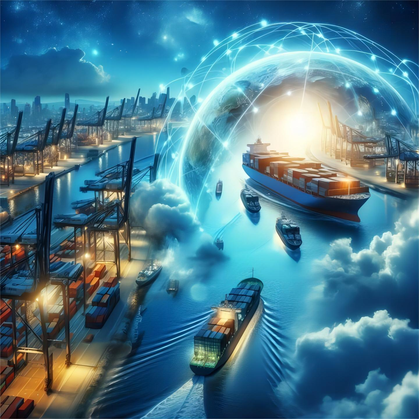 Logistics professional coordinating international shipments from China