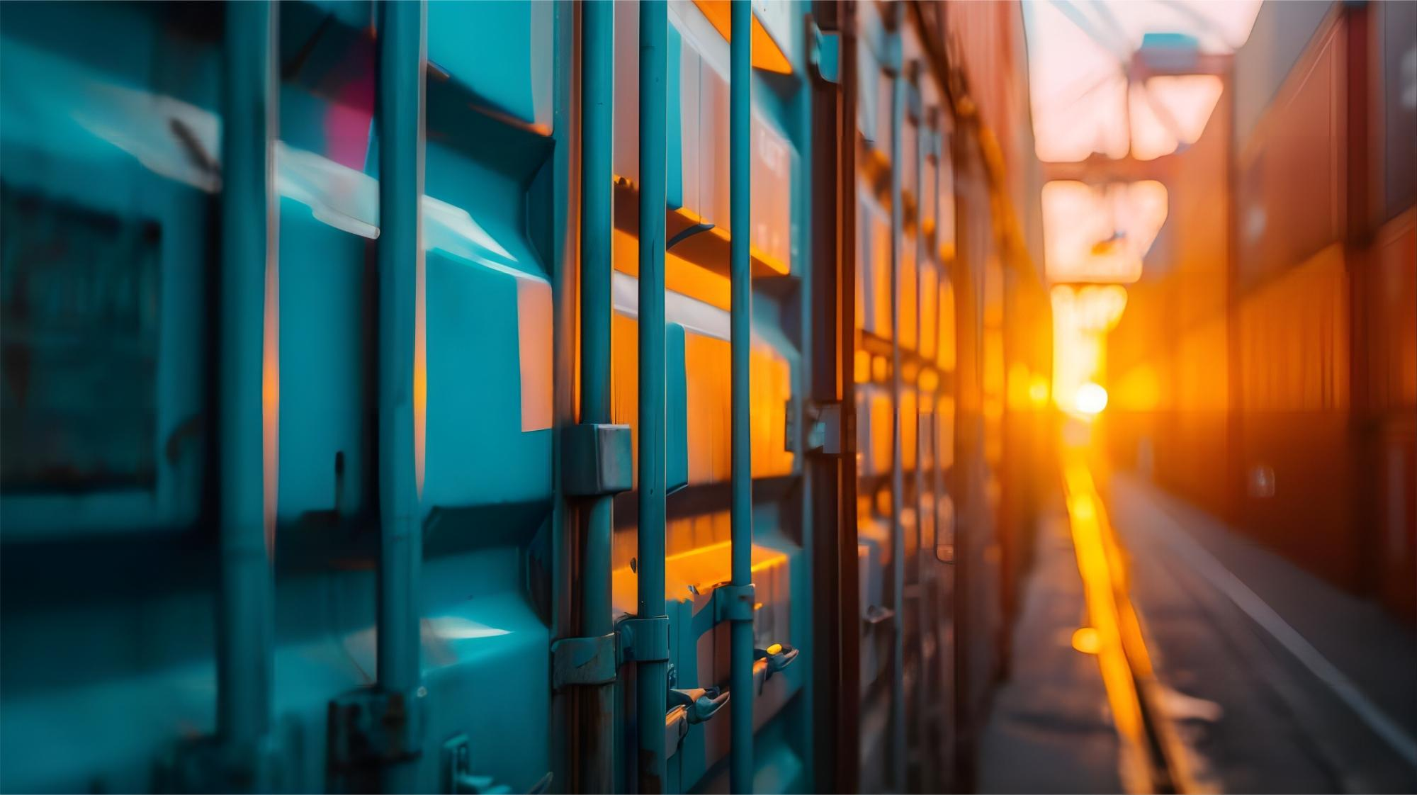 Shipping container comparison for China to USA routes
